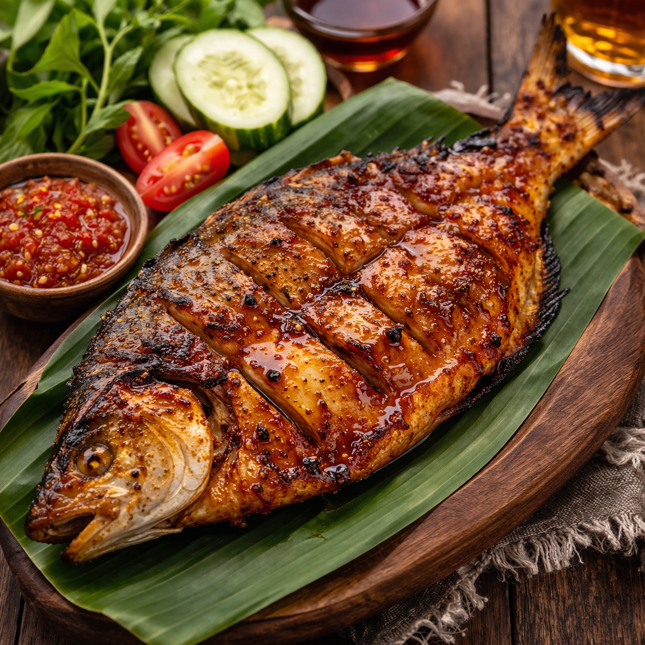 Bandeng bakar madu Mang Engking